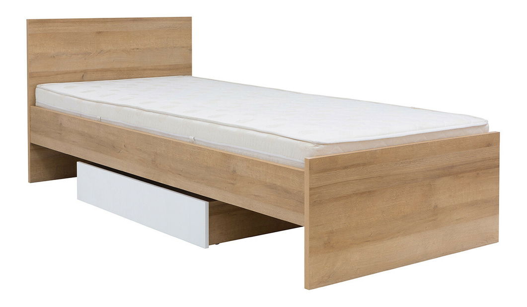 Jednolůžková postel 90 cm BRW Balder LOZ/90