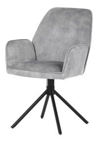 Jídelní židle Heridas (stříbrná)