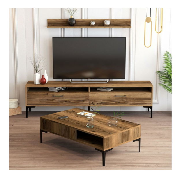 Sestava nábytku do obývacího pokoje Irma (ořech)