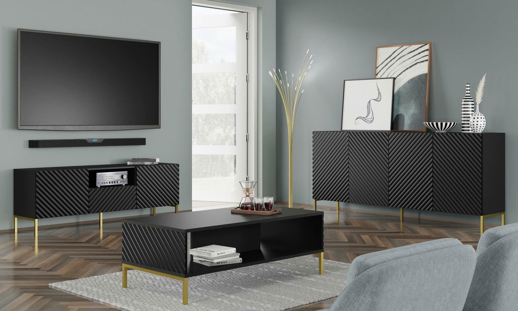 Obývací pokoj Surfy 4 (černá)