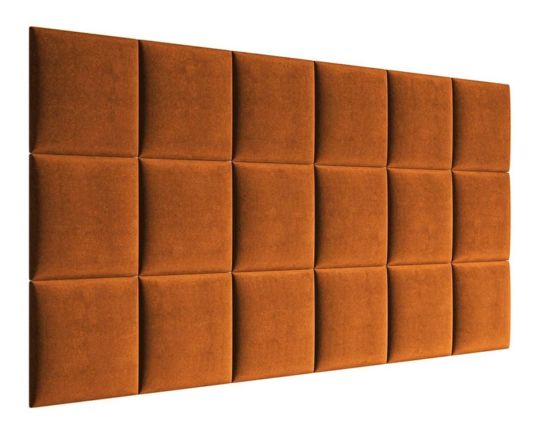Čalouněný nástěnný panel 30x30 Pazara 30 30 (hnědá)