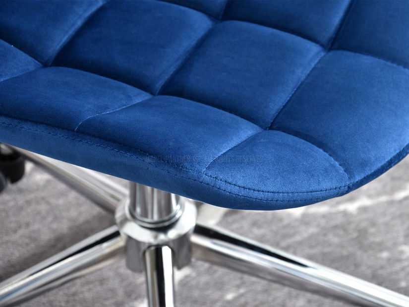 Židle Eleanor (námořnická + chromová)