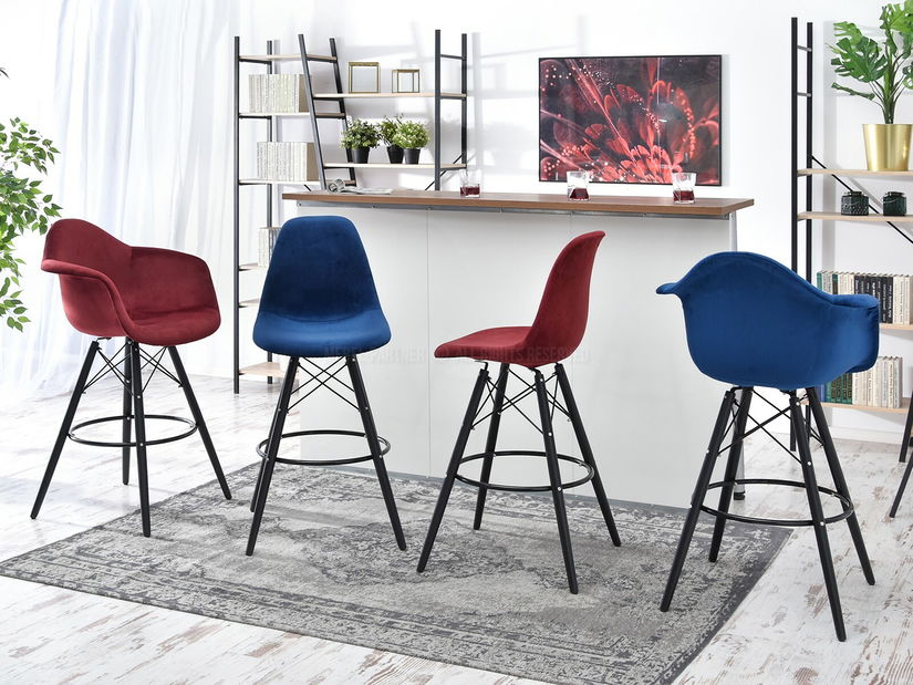 Židle Epsie (dřevo + námořnická)