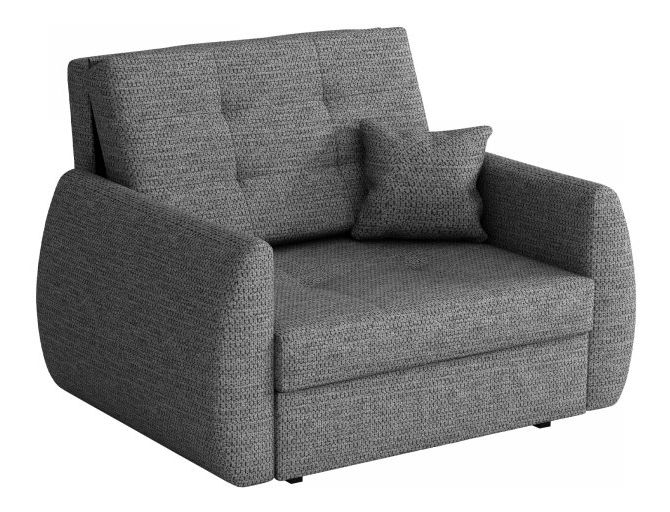 Rozkládací křeslo Carivia Art I (tmavě šedá) (s úl. prostorem)