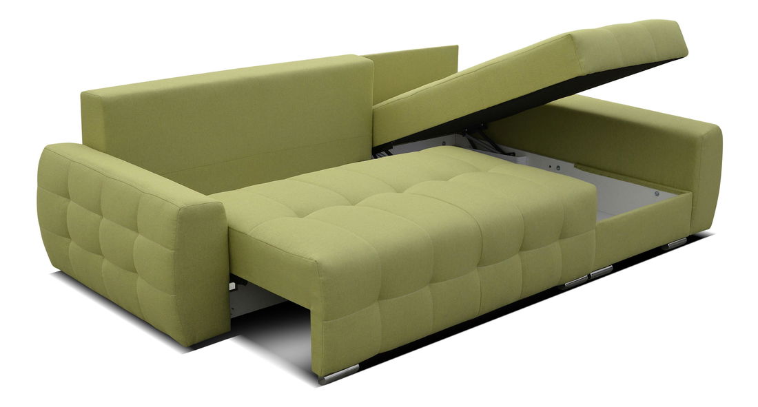 Rohová sedací souprava Merimas (zelená) (P)