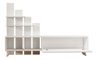 TV stolek/skříňka Kobada (bílá)