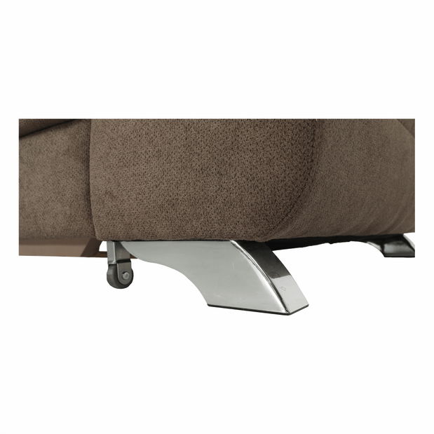 Rohová sedačka Lyng (hnědá) (L)