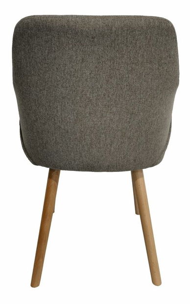 Relaxační křeslo PETRAS (hnědá + buk)