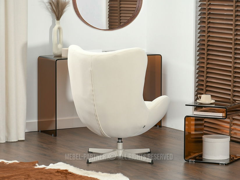 Relaxační křeslo Sikula (krémová)