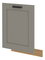 Dvířka na vestavnou myčku nádobí Lucid ZM 596 x 713 (dub artisan + claygrey)