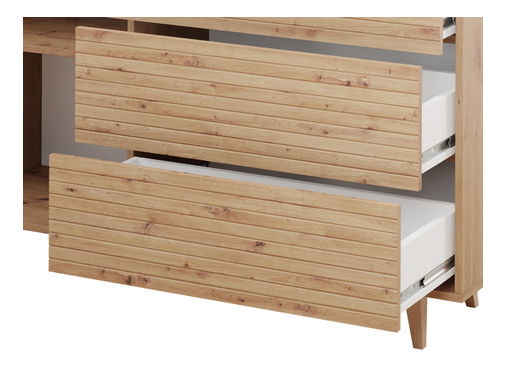 Komoda Treksona 2D3SZ (dub artisan)