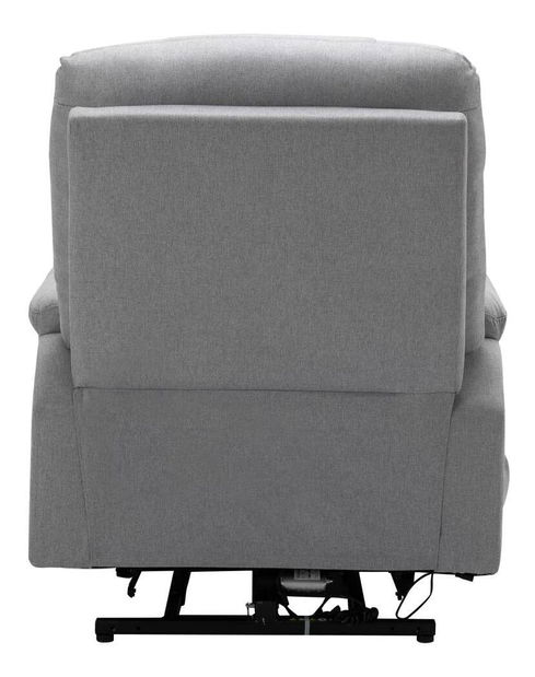 Masážní křeslo Hipocresias (světle šedá)