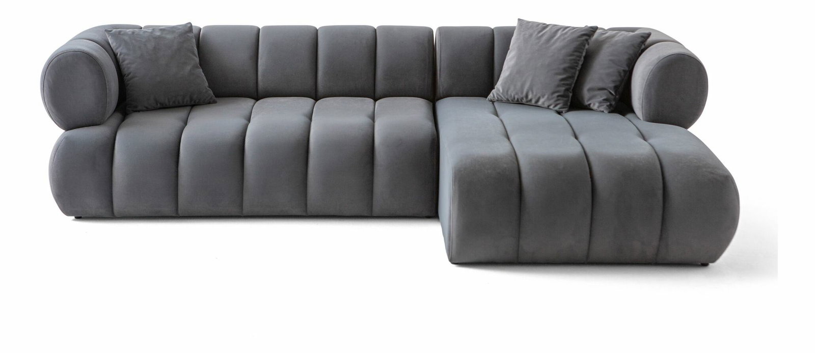 Rohová sedačka Petronel (šedá) (P)