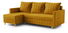 Rohová sedací souprava Filippo (L) (hořčicová)