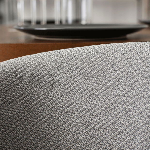 Jídelní židle Generosas 2 (šedá + ořech)