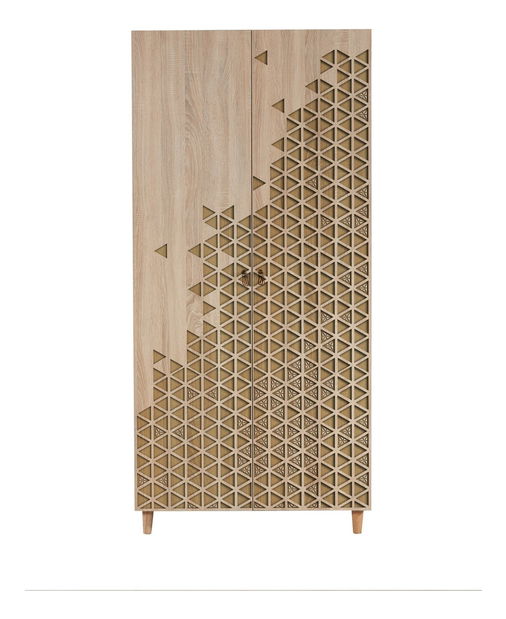 Šatní skříň Sirius 120 (dub sonoma)