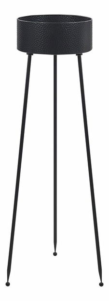 Stojanový květináč Leiva (černá)