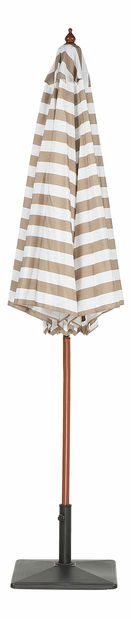 Zahradní slunečník 260 cm FARGO (polyester) (béžová)