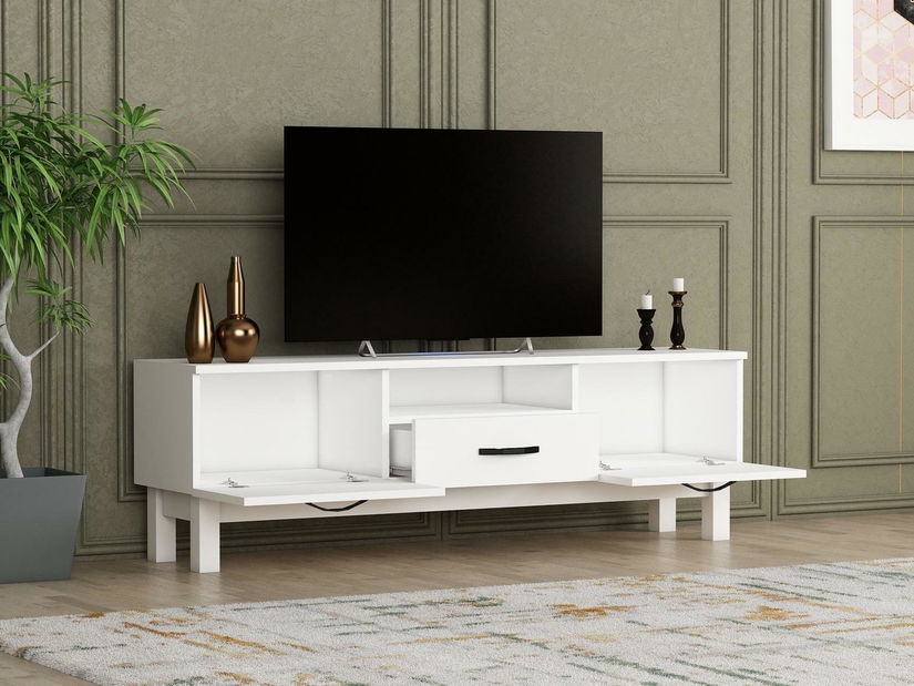 TV stolek/skříňka Tuteku 2 (bílá)