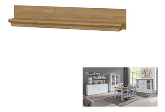 Police Leoras MZ18 (bílá + dub grand)