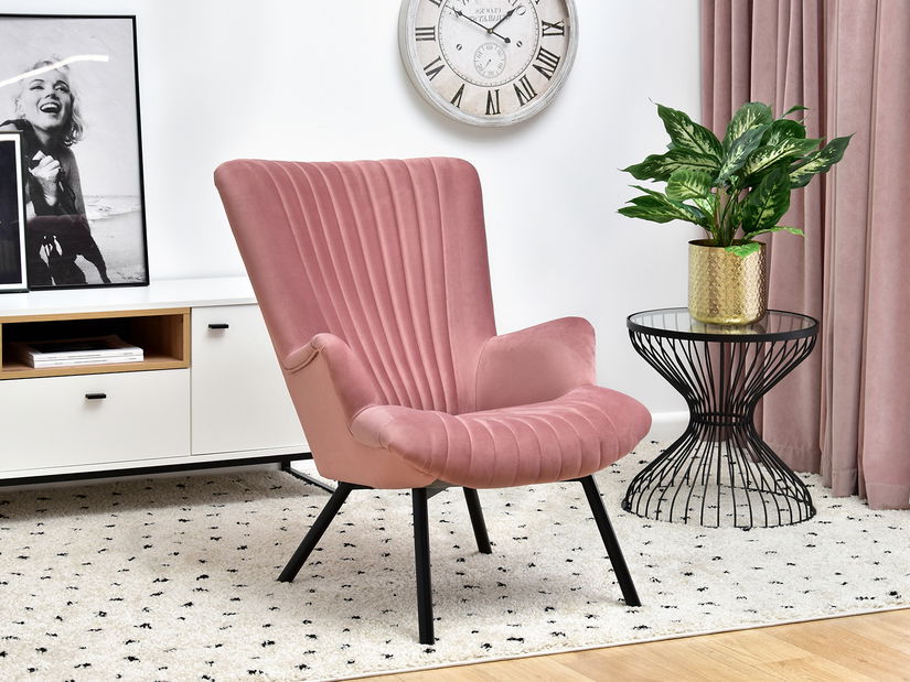 Designové křeslo Lanzaris (zlatá)