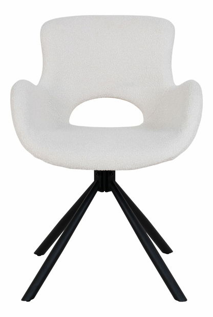 Jídelní židle Aiaravia ( šedobílá)