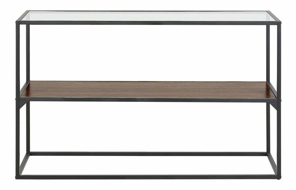 Konzolový stolek Tase (tmavé dřevo)