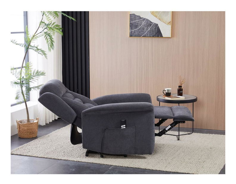 Polohovací křeslo Tonta (šedá)