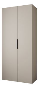 Šatní skříň 110 cm Carmela 50-4 (kašmír + černá)