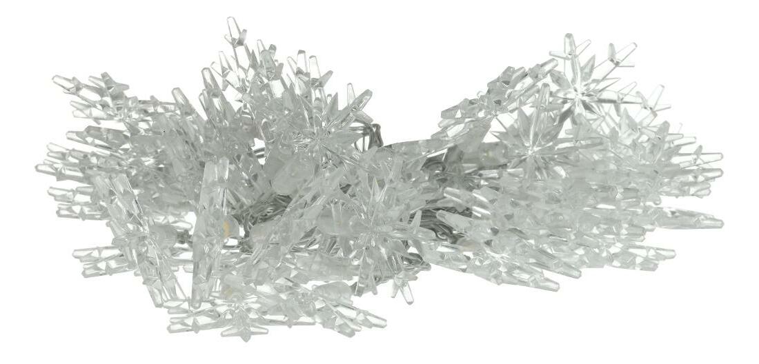 Řetěz se sněhovými vločkami 40 LED RXL 495