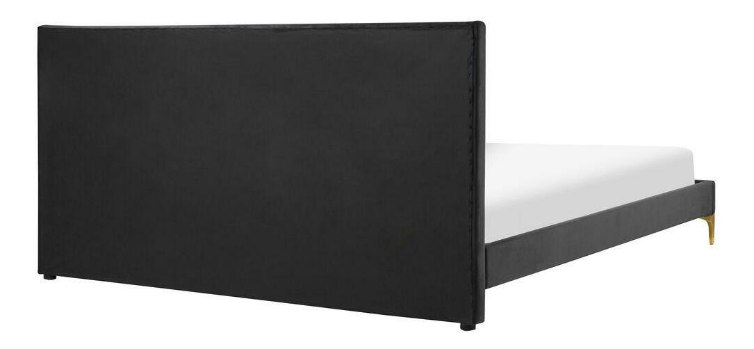 Manželská postel 180 cm Linux (černá)