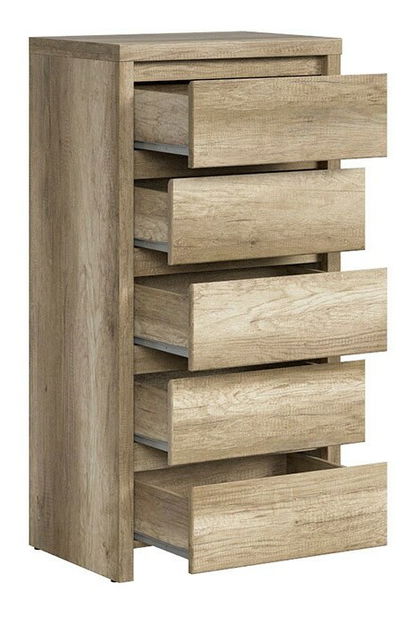 Komoda BRW Kaspian KOM5S (dub monument)