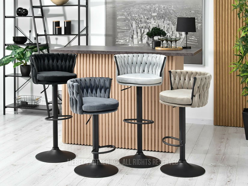 Židle Adel (béžová + černá)