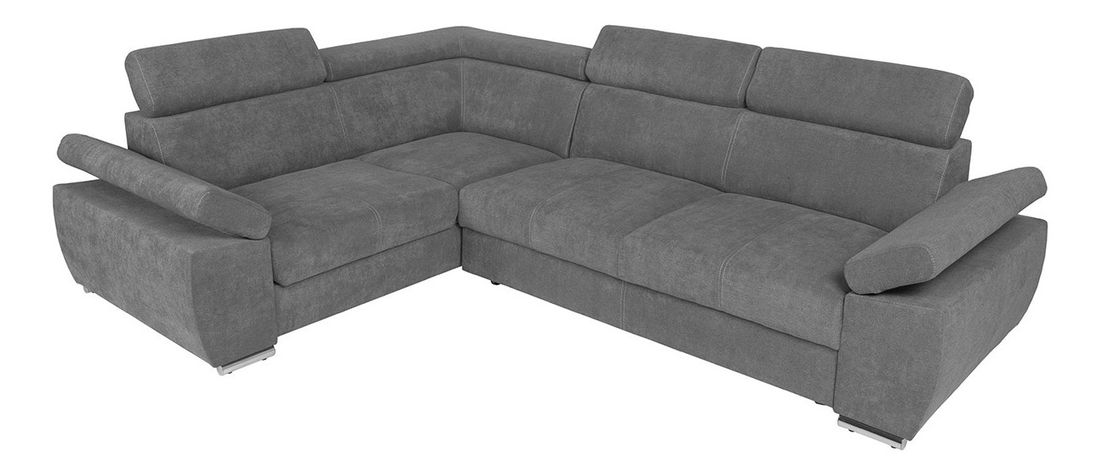 Rohová sedací souprava BRW Loft RECBK.2F (světle šedá) (L)