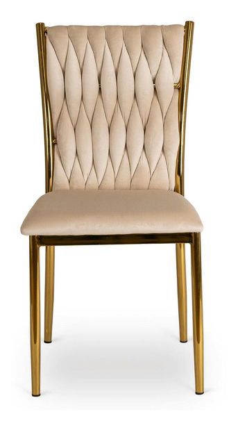 Jídelní židle Deboladas (krémová)