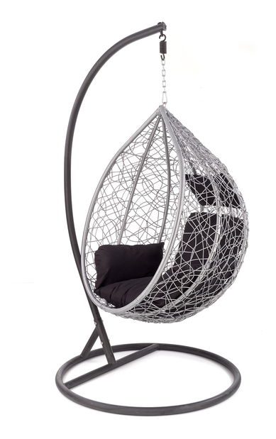 Závěsné křeslo Eggman (jasan + černá)