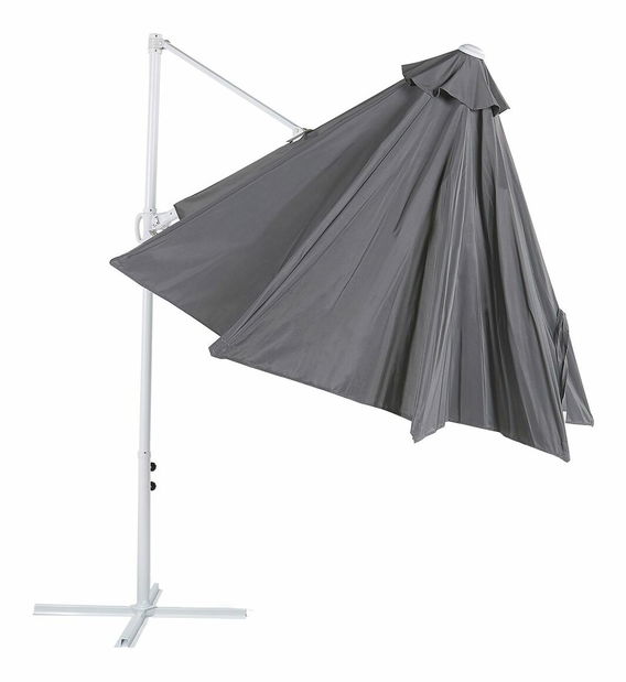 Slunečník Savolla (tmavě šedá + bílá)