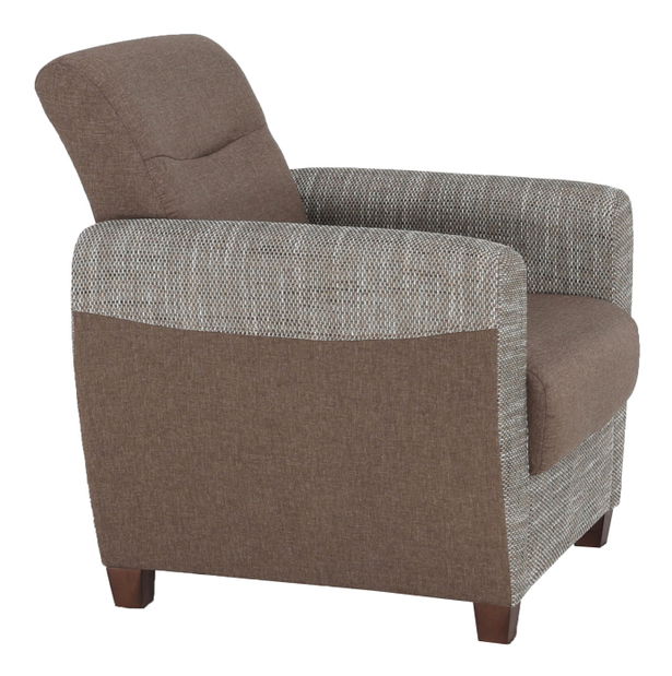 Křeslo Miriel hnědá *bazar