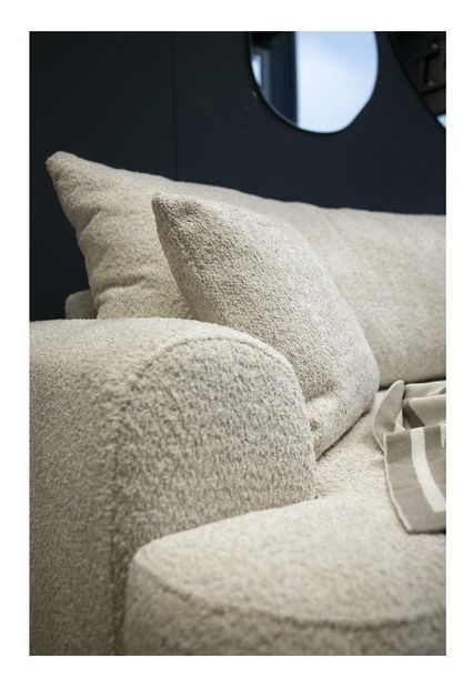 Rohová sedací souprava Olivo I (P) (béžová + černá)