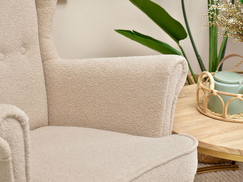 Relaxační křeslo Margis (béžová)