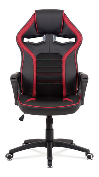 Kancelářské/herní křeslo Garet-G406-RED (černá + červená)