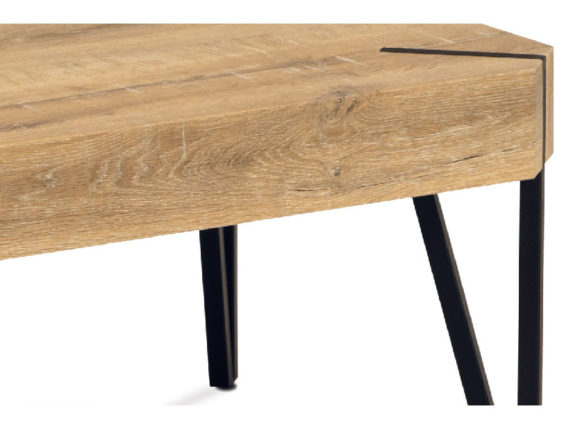 Konferenční stolek Anwen-241-OAK2 (dub + černá) *výprodej