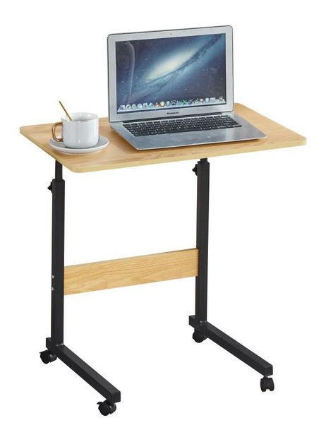 PC stolek Justicia (dub + černá)