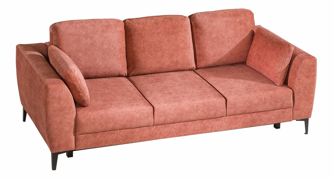Pohovka třísedačka Ivonne (oranžová)