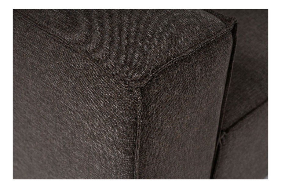 Rohová sedačka Forewona (tmavě hnědá)