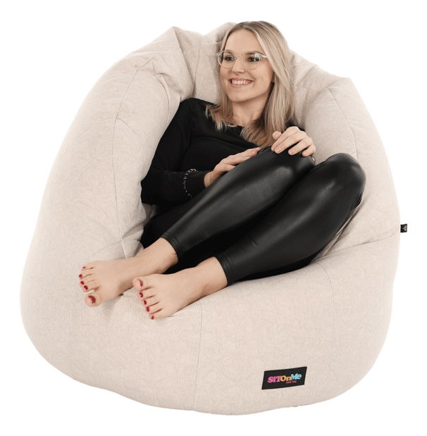 Sedací vak Burda (béžová)