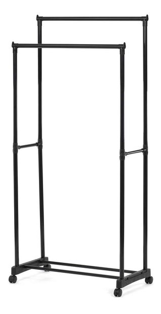 Věšák na kolečkách Guipuzcoa (černá)