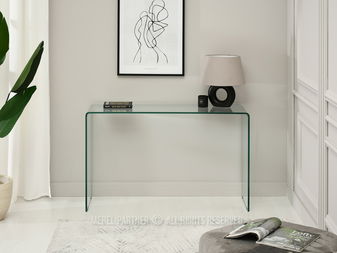 Konzolový stolek Eli (transparentní)