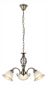 Lustry klasické Odin 60208-3 (stará mosaz + satinovaná)