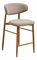 Barová židle Lsidinaina 2 (písková + přírodní)